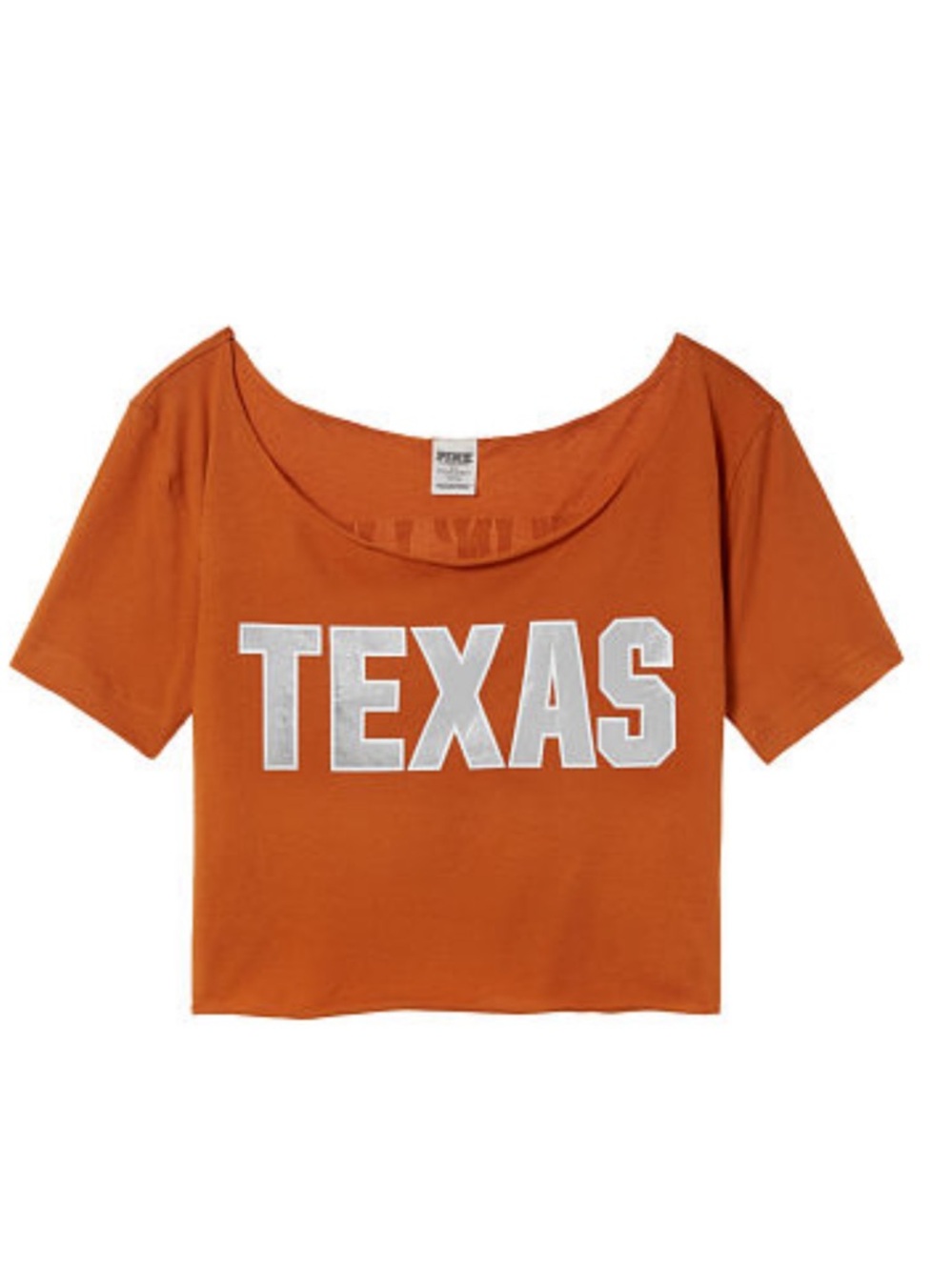 NWT VICTORIA’S SECRET COLLEGIATE UNIVERSITY OF TEXAS LONGHORNS CROP TOP SZ XS